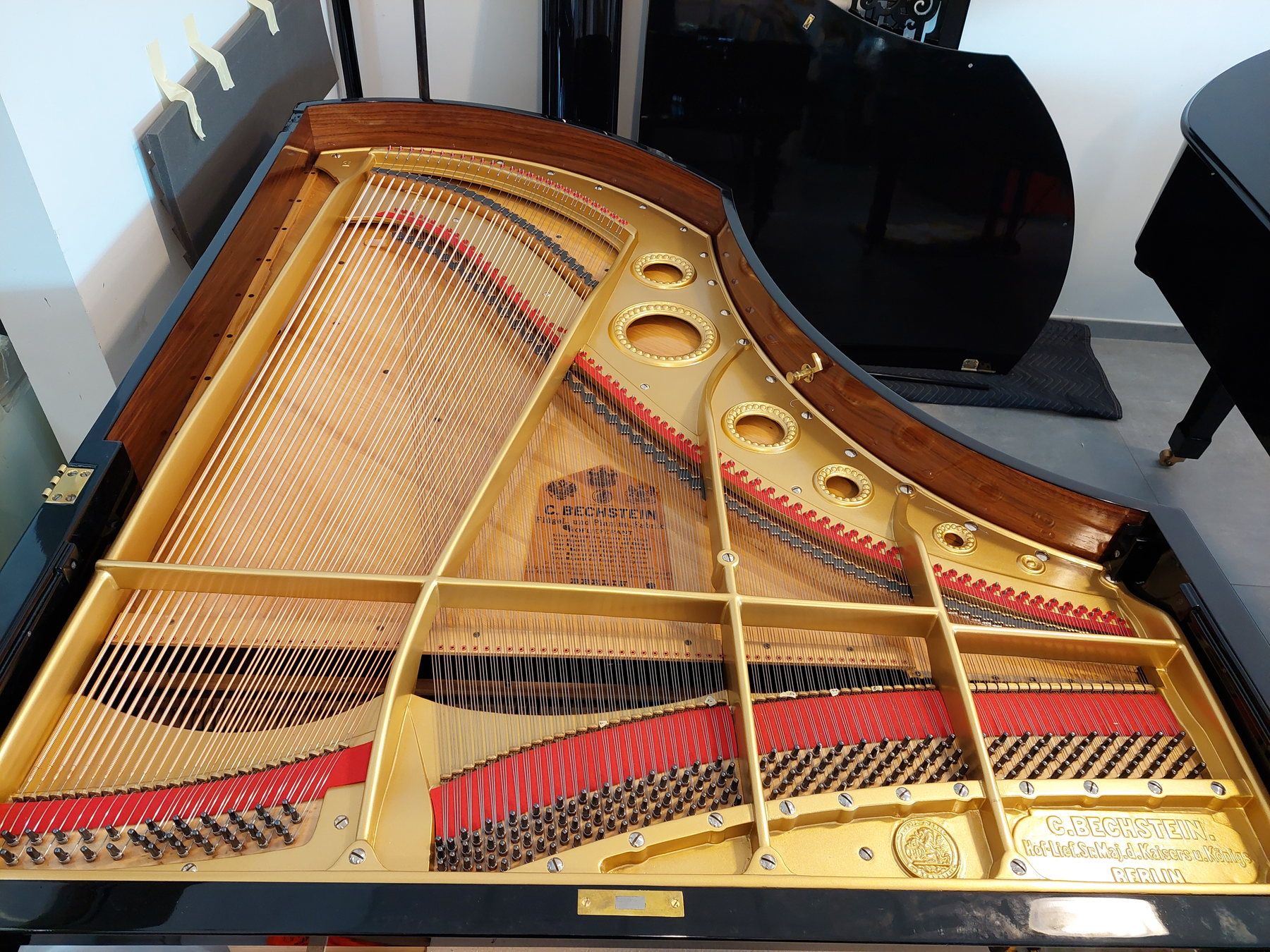 Restauro del pianoforte, fotografia 11